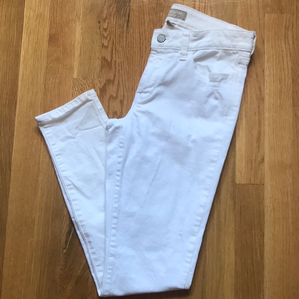 Banana Republic White Skinny Fit Jeans - Size 4/27